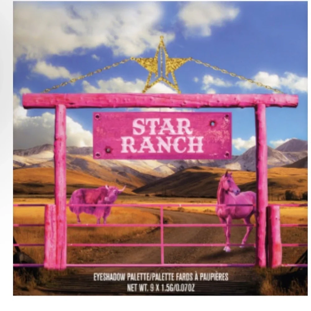 JEFFREE STAR COSMETICS. Mini Star Ranch Palette. New.
